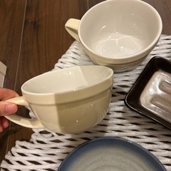 ニトリ　和食器　スープマグ　セットの画像