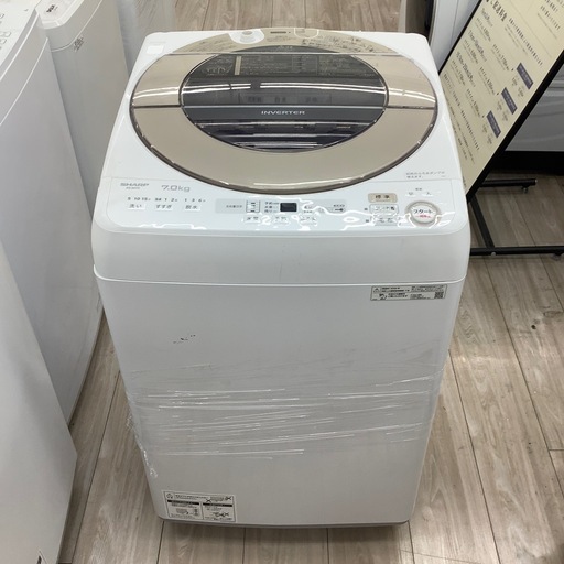 全自動洗濯機　SHARPのご紹介！（トレファク寝屋川）