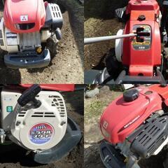 農機具　三菱　管理機　MMR78　正転　逆転付き　ロータリカバー　開閉式の画像