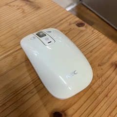 H2509-160 NEC ワイヤレスBluetoothマウス MT-1337 年式表記無し 動作確認済み 単3電池2本使用 ※電池は付いていません 中古の画像