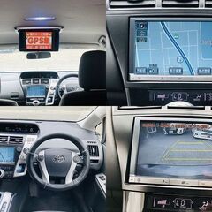 H23　トヨタ　プリウスα 【福岡自社ローンBOND】保証人無・頭金無・GPS無・人柄重視・代車費無料・納車費無料・ LINE相談・他店で断られた方、大歓迎!!!!の画像