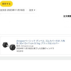 20ポンド　9.1kg ダンベル　１つのみの画像
