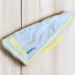 【新品】ヘッドドライタオル 2枚 タオルキャップ ヘアキャップ マイクロファイバー お風呂上がりの画像