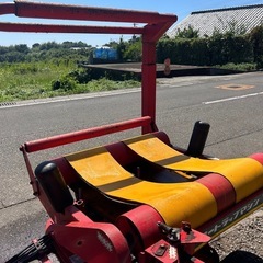 タカキタ　ラッピングマシーン 牧草ロール機 ワラ　梱包機 WM1020 ラップマシン 牧草ロール 稲 稾 梱包 集草 畜産 トラクタ一 作業機 農機具　宮崎の画像