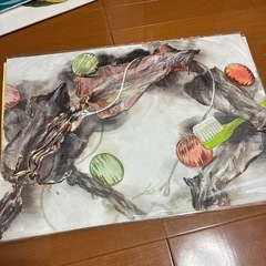 色彩構成　一枚のみの画像