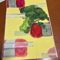 色彩構成　一枚のみの画像