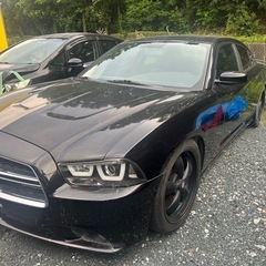 ダッジチャージャー　不動車　フロントバンパーグリル欠品の画像