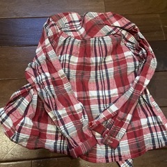 100サイズ　長袖シャツの画像