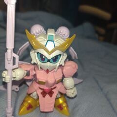 SDガンダムBB戦士 劉備ガンダムとキット2個組み立て済み完成品　ガンダムプラモデルの画像