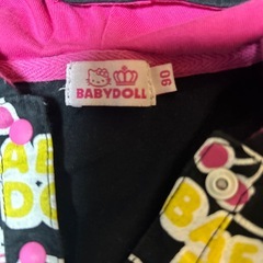BABYDOLLキティちゃんワンピ90の画像