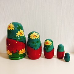 お値下げしました！マトリョーシカの画像