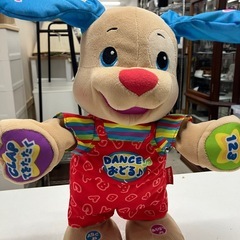 ロ 2509-163 フィッシャープライス おどる！バイリンガルわんわん 動作確認済み 汚れありの画像