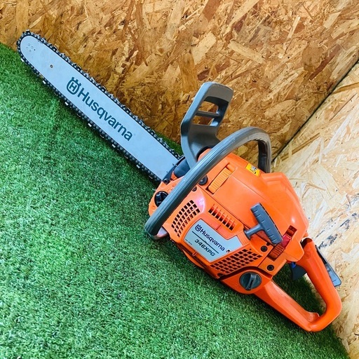 ハスクバーナ 346XPG 45cc ガイドバー45cm オートデコンプ・ハンドルヒーター付 整備・動作確認済 Husqvarna エンジン チェーンソー