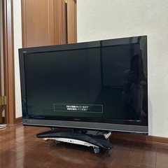 HITACHI WOOO テレビ　ジャンク品の画像