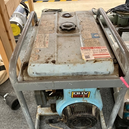 ジャンク品】【店頭引取限定】デンヨー スタンダード発電機 9130円