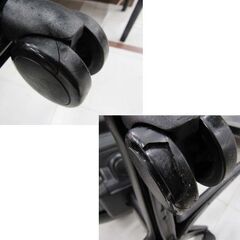 使用感あり キャスター劣化あり Steelcase Japan OAチェア グレー系 昇降式 オフィスチェア オフィス家具 椅子 イス いす スチールケース 苫小牧西店の画像