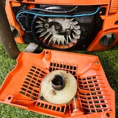 ハスクバーナ 357XPG 56.5cc ガイドバー45cm デコンプ・ハンドルヒーター付き 整備・動作確認済み Husqvarna の画像