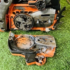 ハスクバーナ 357XPG 56.5cc ガイドバー45cm デコンプ・ハンドルヒーター付き 整備・動作確認済み Husqvarna の画像