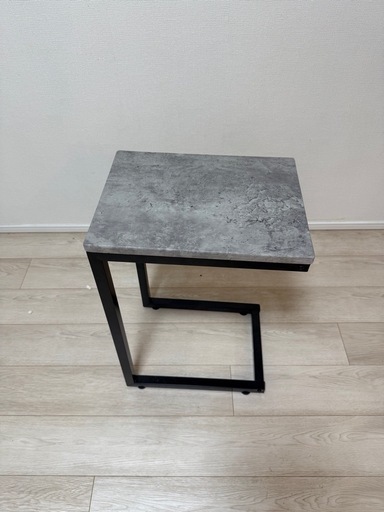 コンクリート調サイドテーブル ショップ Ucha コンクリート調 サイド
