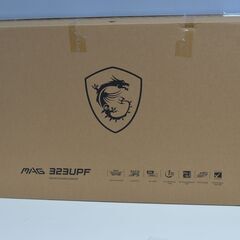 中古美品 MSI MAG 323UPF 32型ワイド 4K液晶ディスプレイ ゲーミングモニター 確認済の画像