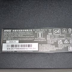 中古美品 MSI MAG 323UPF 32型ワイド 4K液晶ディスプレイ ゲーミングモニター 確認済の画像