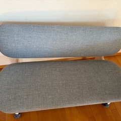 【美品】IKEA ダイニング4点セット LISABO テーブル+チェア2脚+ベンチの画像