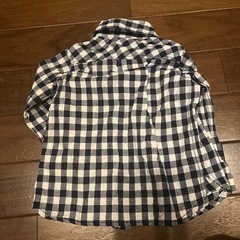 90サイズ　　チェックシャツの画像