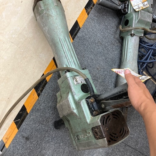 【中古】【店頭引取限定】HITACHI　ハンマ HITACHI H90 グリー ン 本体のみ ¥50,000 HITACHI/日立工機 電動ハンマー H90 - 中古工具・プロ用機械買取販売の