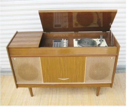 三菱真空管式ダイヤトーンステレオシステム　アンプ（スピーカー付）　STA-533　レトロ　アンティーク　1960年代　MITSUBISHI　ジャンク