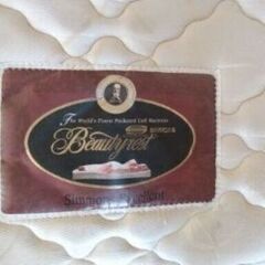 札幌市近郊にお住まいの方限定！送料無料！シモンズ ビューティレスト エクセレント シングルマットレスの画像