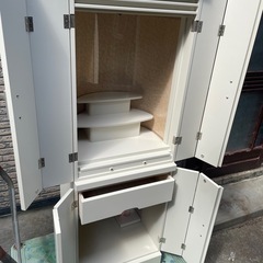 新品　仏壇　ホワイト　白　両開き　和モダンの画像