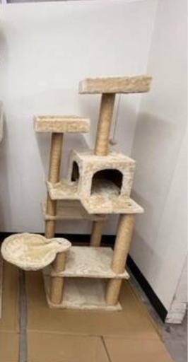 9/15 本日16時まで販売キャットタワー　未使用品　