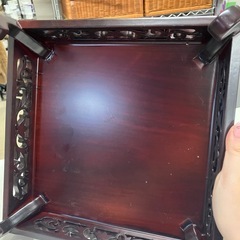 I 2509-162 透かし彫り花台 キズ 汚れありの画像