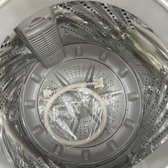 【ドリーム川西店御来店限定】☆ジモティ見たよ割引☆　アイリスオーヤマ　4.5kg 洗濯機　TNI-45A1-B 2023年製／クリーニング済み 【99560000020727】の画像
