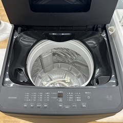 【ドリーム川西店御来店限定】☆ジモティ見たよ割引☆　アイリスオーヤマ　4.5kg 洗濯機　TNI-45A1-B 2023年製／クリーニング済み 【99560000020727】の画像