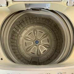 【DAEWOO】縦型洗濯機 DW-S50AW 5.0kg 2018年製 ダイウー 電気洗濯機 ホワイト 動作確認済 生活家電 洗濯機 Y2212の画像