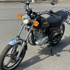 GN125H スズキ　実働　書付き　鍵付き　原付2種の画像