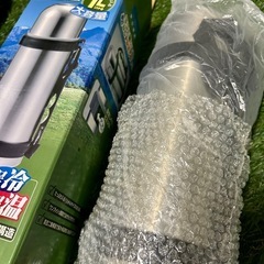 新品未使用１ℓステンレス水筒の画像