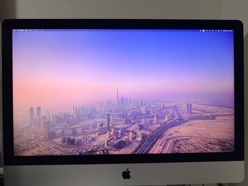 27インチiMac 2020メモリ増設(64GB) 8コア 1TB