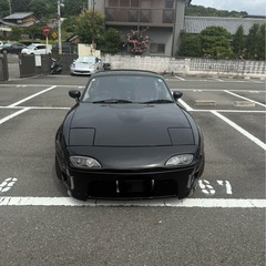 京都 美品 NAロードスター NA8C 5MT 車検有 13万km 値引有りの画像