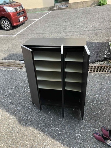 北九州市内配送無料 シューズボックス-下駄箱