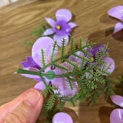 造花　工作　飾りの画像