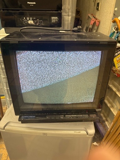 C-15AV3 ブラウン管テレビ　SANYO 1984年式　通電可能 レトロ