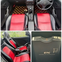 ★車検長い★ ダイハツ　コペン　L880K ★5速MT★ETC付き社外パーツ　訳あり!の画像