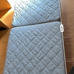 折りたたみシングルベッドの画像