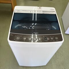 【リサイクルショップ ピカソ 小松原】【🌀✨分解洗浄済み‼Haier ハイアール 全自動洗濯機 4.5kg／JW-C45A 2018年製★8145★の画像