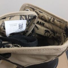 ブーツ　カーキ色の画像