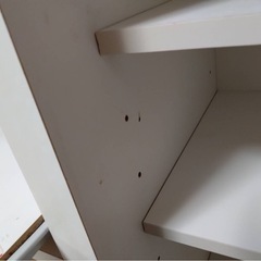 美品、キッチン白い棚の画像