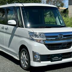 コミコミ🚘H27年式！ディーラー車！車検2年付！デカナビ！Bカメ！ドラレコ！ETC！タントカスタム！の画像