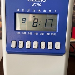 タイムレコーダーSEIKO z150の画像
